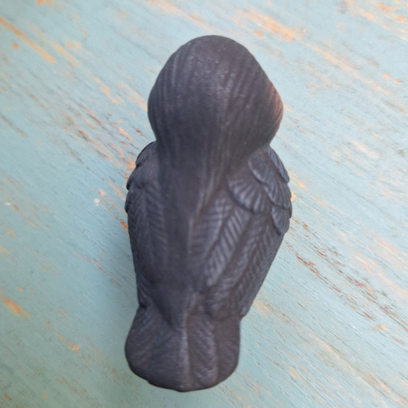 Vintage Porcelain Bird Tiny Figurine Bord Lover Gift Collectible Knick Nack - Picture 10 of 16